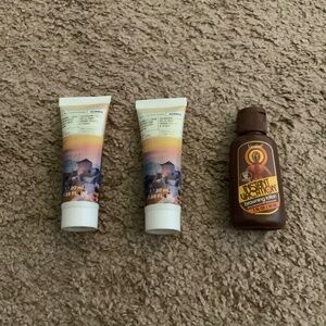 Tanning lotion Lot of 3 Korres and Vacation Travel Sizes New Sealed